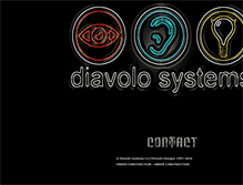 Tablet Screenshot of diavolosystems.com